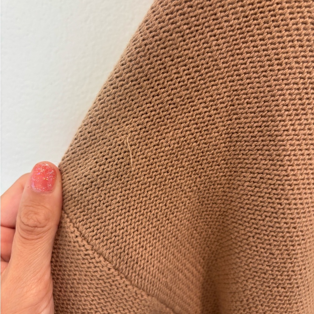 Quince Cardigan Tan Medium - Picture 7 of 9